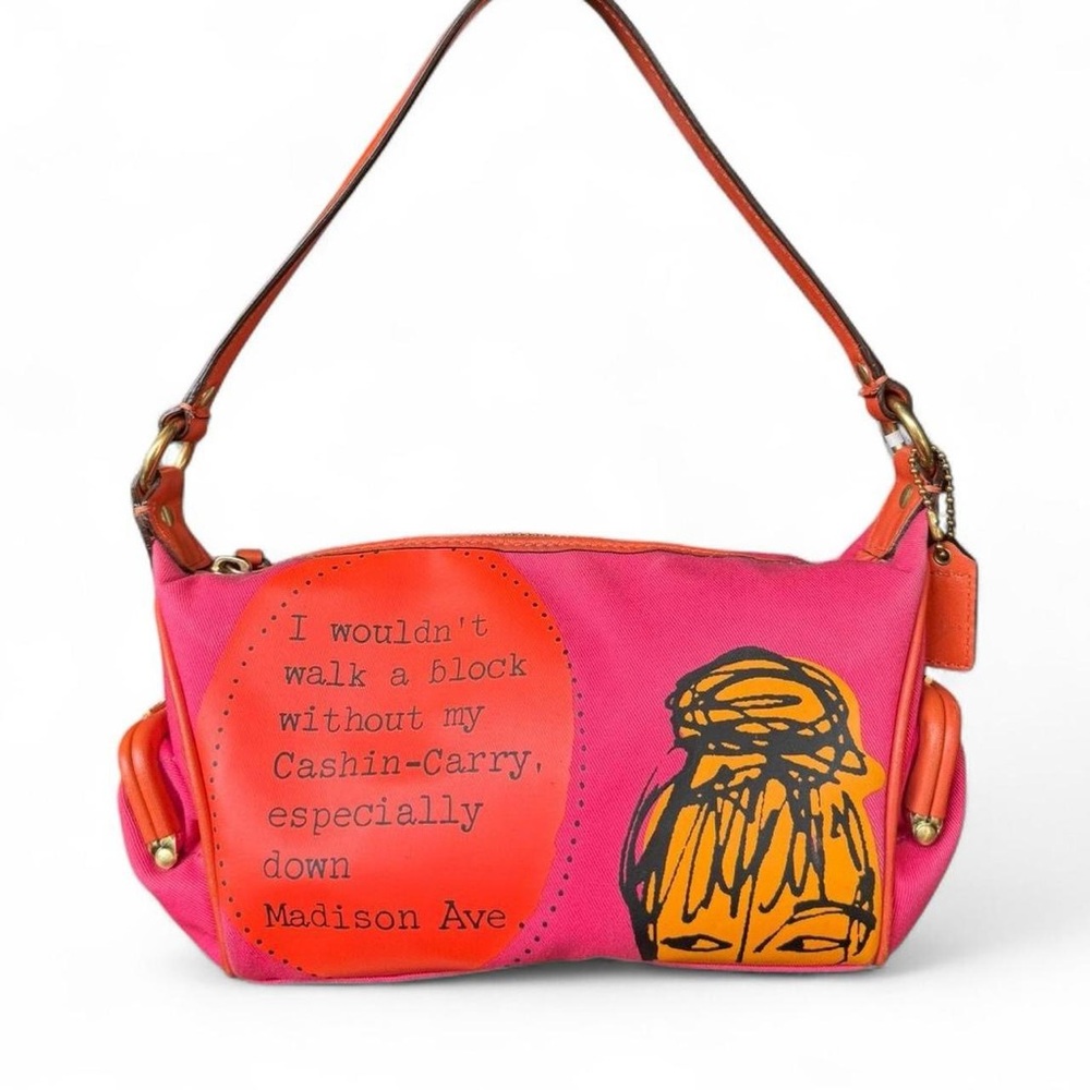 2000s Y2K Coach Bonnie Cashin Kiss Lock Limited Edition Bag